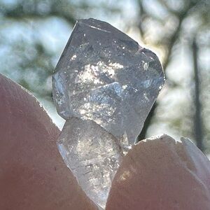 2x Water etched rare Herkimier Diamond Payson Diamond